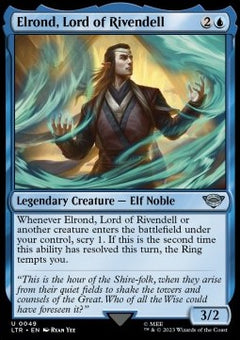 Elrond, Lord of Rivendell⁣ - The Lord of the Rings: Tales of Middle-earth⁣ (Uncommon)⁣ [49]
