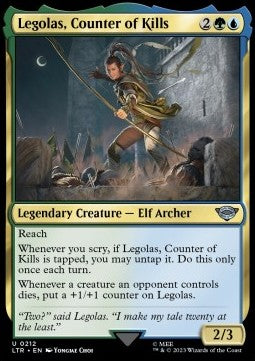 Legolas, Counter of Kills⁣ - The Lord of the Rings: Tales of Middle-earth⁣ (Uncommon)⁣ [212]