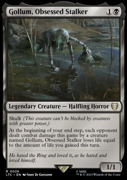 Gollum, Obsessed Stalker⁣ - Commander: The Lord of the Rings: Tales of Middle-earth⁣ (Rare)⁣ [26]