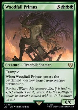 Woodfall Primus⁣ - Commander: The Lord of the Rings: Tales of Middle-earth⁣ (Rare)⁣ [264]