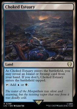 Choked Estuary⁣ - Commander: The Lord of the Rings: Tales of Middle-earth⁣ (Rare)⁣ [299]
