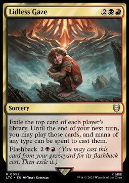 Lidless Gaze⁣ - Commander: The Lord of the Rings: Tales of Middle-earth⁣ (Rare)⁣ [59]
