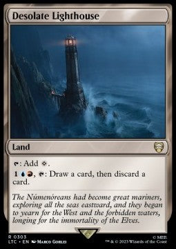 Desolate Lighthouse⁣ - Commander: The Lord of the Rings: Tales of Middle-earth⁣ (Rare)⁣ [303]