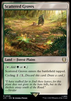Scattered Groves⁣ - Commander: The Lord of the Rings: Tales of Middle-earth⁣ (Rare)⁣ [328]