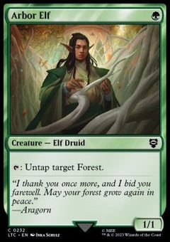 Arbor Elf⁣ - Commander: The Lord of the Rings: Tales of Middle-earth⁣ (Common)⁣ [232]