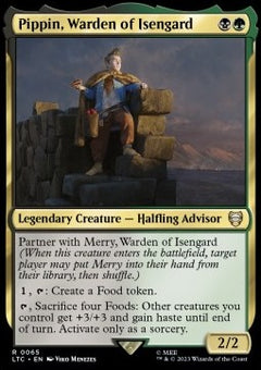 Pippin, Warden of Isengard⁣ - Commander: The Lord of the Rings: Tales of Middle-earth⁣ (Rare)⁣ [65]