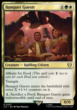 Banquet Guests⁣ - Commander: The Lord of the Rings: Tales of Middle-earth⁣ (Rare)⁣ [47]