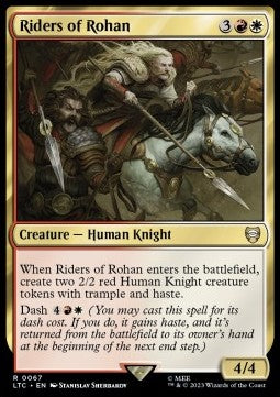 Riders of Rohan⁣ - Commander: The Lord of the Rings: Tales of Middle-earth⁣ (Rare)⁣ [67]