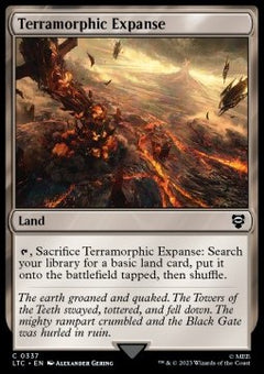 Terramorphic Expanse⁣ - Commander: The Lord of the Rings: Tales of Middle-earth⁣ (Common)⁣ [337]