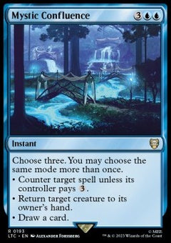Mystic Confluence⁣ - Commander: The Lord of the Rings: Tales of Middle-earth⁣ (Rare)⁣ [193]