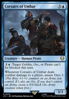 Corsairs of Umbar⁣ - Commander: The Lord of the Rings: Tales of Middle-earth⁣ (Rare)⁣ [19]