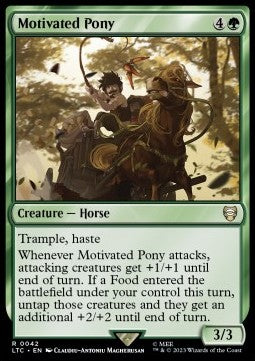 Motivated Pony⁣ - Commander: The Lord of the Rings: Tales of Middle-earth⁣ (Rare)⁣ [42]