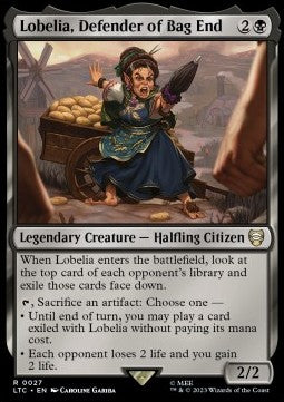 Lobelia, Defender of Bag End⁣ - Commander: The Lord of the Rings: Tales of Middle-earth⁣ (Rare)⁣ [27]