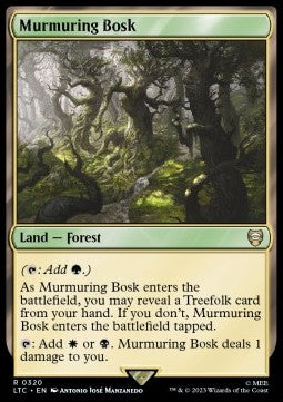 Murmuring Bosk⁣ - Commander: The Lord of the Rings: Tales of Middle-earth⁣ (Rare)⁣ [320]