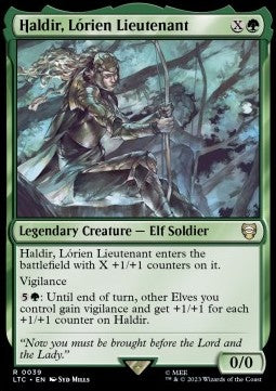 Haldir, Lórien Lieutenant⁣ - Commander: The Lord of the Rings: Tales of Middle-earth⁣ (Rare)⁣ [39]
