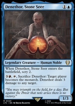 Denethor, Stone Seer⁣ - Commander: The Lord of the Rings: Tales of Middle-earth⁣ (Rare)⁣ [20]
