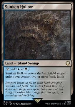 Sunken Hollow⁣ - Commander: The Lord of the Rings: Tales of Middle-earth⁣ (Rare)⁣ [335]