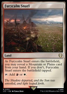 Furycalm Snarl⁣ - Commander: The Lord of the Rings: Tales of Middle-earth⁣ (Rare)⁣ [313]