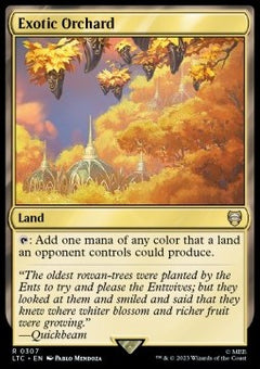 Exotic Orchard⁣ - Commander: The Lord of the Rings: Tales of Middle-earth⁣ (Rare)⁣ [307]