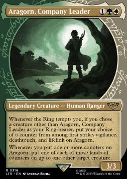 Aragorn, Company Leader (V.1)⁣ - The Lord of the Rings: Tales of Middle-earth: Extras⁣ (Rare)⁣ [316]