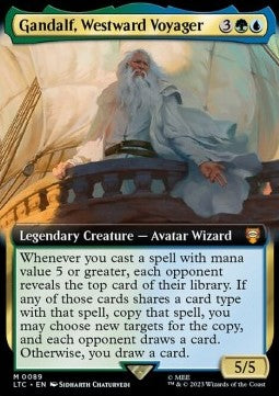 Gandalf, Westward Voyager⁣ - Commander: The Lord of the Rings: Tales of Middle-earth: Extras⁣ (Mythic)⁣ [89]