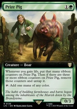 Prize Pig⁣ - Commander: The Lord of the Rings: Tales of Middle-earth: Extras⁣ (Rare)⁣ [126]