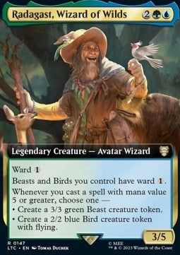 Radagast, Wizard of Wilds⁣ - Commander: The Lord of the Rings: Tales of Middle-earth: Extras⁣ (Rare)⁣ [147]