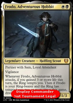 Frodo, Adventurous Hobbit (V.2)⁣ - Commander: The Lord of the Rings: Tales of Middle-earth: Extras⁣ (Mythic)⁣ [2]