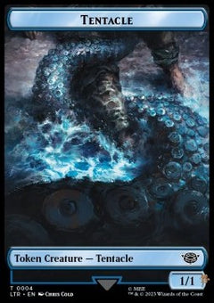 Tentacle Token (Blue 1/1)⁣ - The Lord of the Rings: Tales of Middle-earth: Extras⁣ (Token)⁣ [T04]