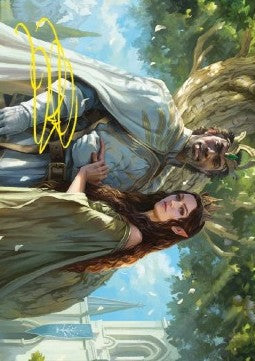 Art Series: Aragorn and Arwen, Wed (V.2)