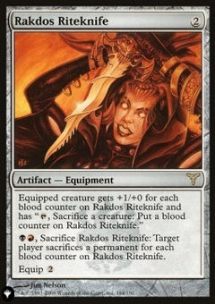 Rakdos Riteknife⁣ - The List⁣ (Rare)⁣ [164]