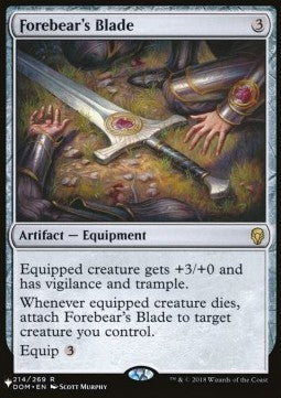 Forebear's Blade⁣ - The List⁣ (Rare)⁣ [214]