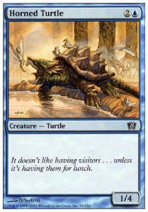 Horned Turtle - Eighth Edition (Common) [8ED-83]