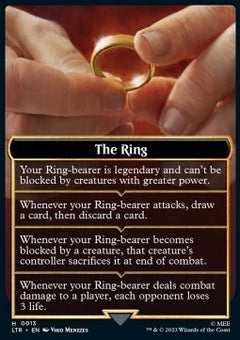 The Ring // The Ring Tempts You⁣ - The Lord of the Rings: Tales of Middle-earth: Extras⁣ (Token)⁣ [H13]