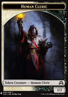 Human Cleric Token (WB 1/1) // Arlinn, Embraced by the Moon Emblem⁣ - Secret Lair Commander Deck: From Cute to Brute⁣ (Token)⁣ [T 10/18]