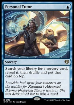 Personal Tutor⁣ - Commander Masters⁣ (Rare)⁣ [110]
