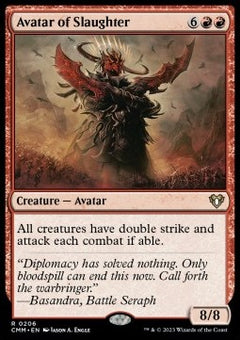 Avatar of Slaughter⁣ - Commander Masters⁣ (Rare)⁣ [206]