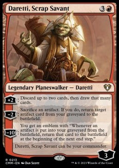 Daretti, Scrap Savant⁣ - Commander Masters⁣ (Rare)⁣ [213]