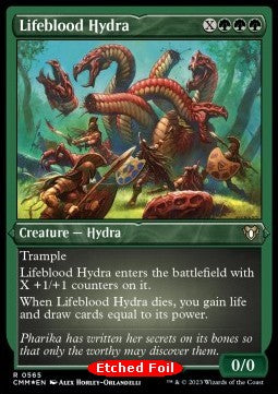 Lifeblood Hydra - Commander Masters: Extras (Rare) [XCMM-565]