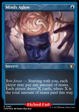 Minds Aglow - Commander Masters: Extras (Rare) [XCMM-491]