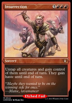 Insurrection (V.1)⁣ - Commander Masters: Extras⁣ (Mythic)⁣ [542]