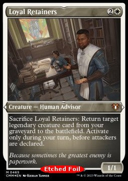 Loyal Retainers⁣ - Commander Masters: Extras⁣ (Mythic)⁣ [465]