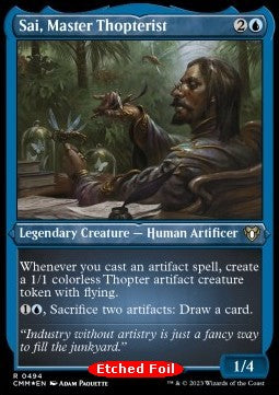 Sai, Master Thopterist⁣ - Commander Masters: Extras⁣ (Rare)⁣ [494]