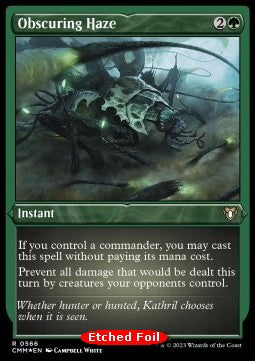 Obscuring Haze (V.1)⁣ - Commander Masters: Extras⁣ (Rare)⁣ [566]