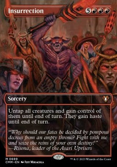 Insurrection (V.2)⁣ - Commander Masters: Extras⁣ (Mythic)⁣ [699]