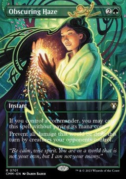 Obscuring Haze (V.2)⁣ - Commander Masters: Extras⁣ (Rare)⁣ [701]