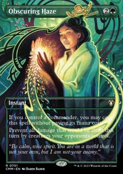 Obscuring Haze (V.2)⁣ - Commander Masters: Extras⁣ (Rare)⁣ [701]