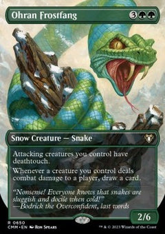 Ohran Frostfang (V.2)⁣ - Commander Masters: Extras⁣ (Rare)⁣ [650]