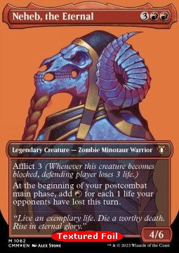 Neheb, the Eternal (V.3)⁣ - Commander Masters: Extras⁣ (Mythic)⁣ [1062]