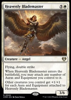 Heavenly Blademaster⁣ - Commander Masters⁣ (Rare)⁣ [28]